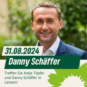 Antje Töpfer und Danny Schäffer am 31.08.2024 in Lenzen